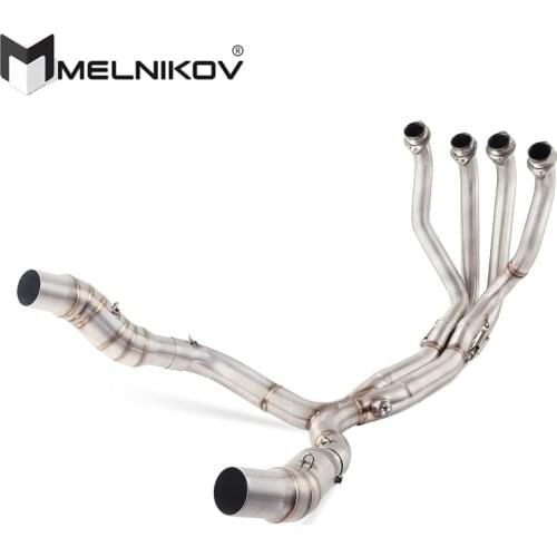 Motorcycle Full System Modified Middle Link Pipe Slip On For Kawasaki Z1000 Z1000SX Z1000R Z1000J Ninja1000 2010-2019 Exhaust