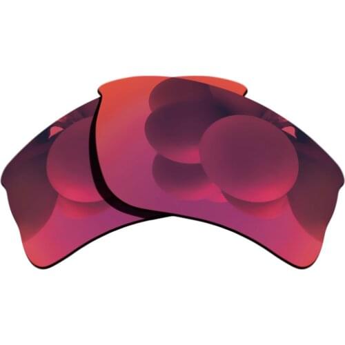 Polarized Replacement Lense For-Oakley Quarter jacket Sunglasses Frame True Color Mirrored Coating - Midnight Sun Color Options