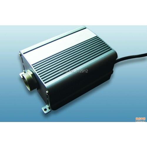 RGB 9W DMX LED optical fiber engine,wth remote,AC90-260V input