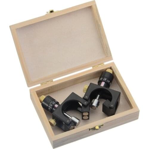 2Pcs /set Wood Planer Jointer Knife Setting Jig Planer Blade Woodworking Cutter Aligner Plastic with Magnet Material