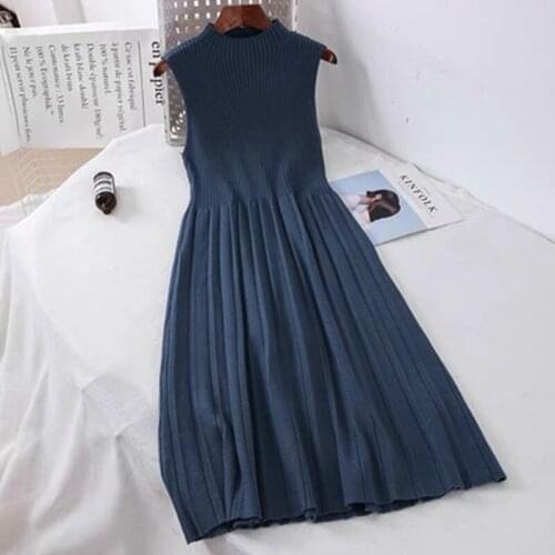 Модные вязаные платья YUZACDWX China At AliExpress