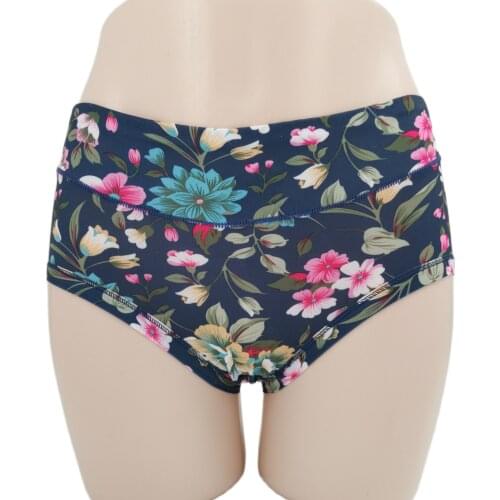 Big size panties floral 3D printing panti for woman ladies' panty plus size womens briefs women underpants female underwear