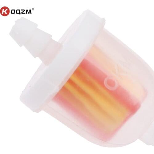 10Pcs/Set Universal Motorcycle Small Engine Inline Carb Fuel Gas Motor Oil Filter