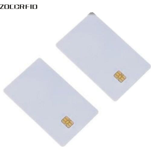 Free shipping 100pcs contact Siemens 4442 IC card/ hotel door card /4442 contact ic card (85X54mm)