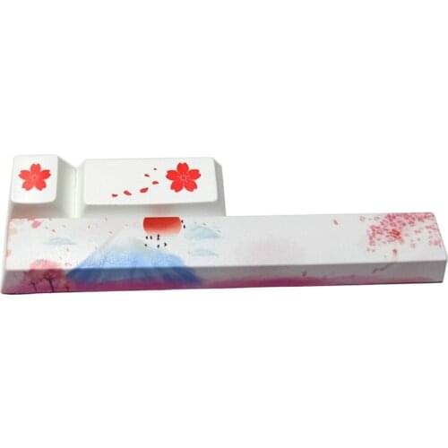 3pcs PBT Personalized Five Side Dye-Subbed Keycap for Game Mechanical Keyboard Cherry Mx Switch 6.25U Space Esc Enter