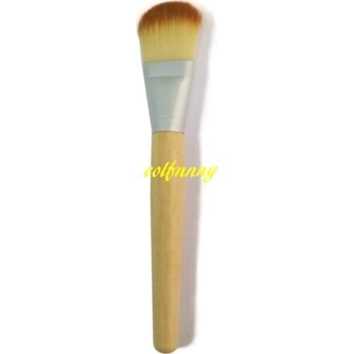 300pcs/lot Fast shipping Makeup Brushes Cosmetics Bamboo Powder Brush Foundation Mask Brush