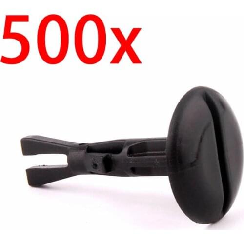 500x Front Fender Bumper Cover Pin Retainer Clip Fastener 15x25mm 47749-58010 For 4 Runner, Highlander, Sienna, Solara 2000-On