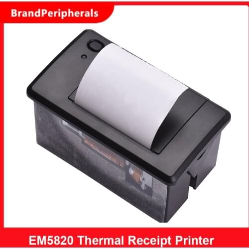 Aiebcy EM5820 Embedded Thermal Receipt Printer 58MM Mini Printing Module Low Noise w/ USB/RS232/TTL Serial Port Support ESC/POS