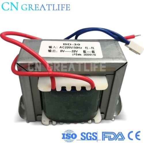BD-30 220v to 32v Micromotor Parts Accessories Dental Power Transformer Fit for Strong 90/204 Micromotor