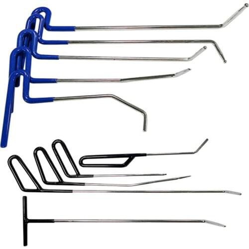 BJG-10PHL Paintle ss Dent Repair Spring Steel Rods Body Dent Removal Hai l Set Repair Kit Tools 10Pcs Car Hooks Rods