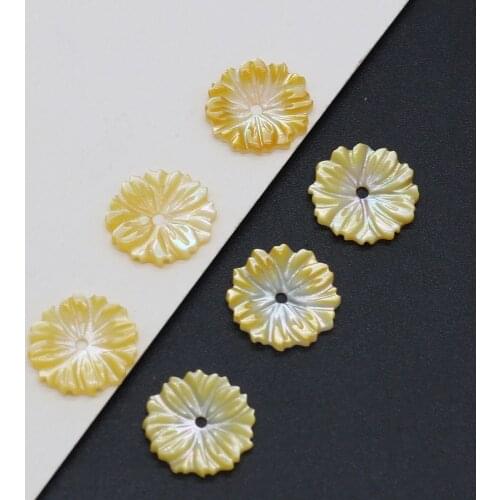 5PCS 2021New Natural Sea Water Petal-shaped Shell Loose Beads Handmade Making DIY Necklace Bracelet Earrings Jewelry Accessories