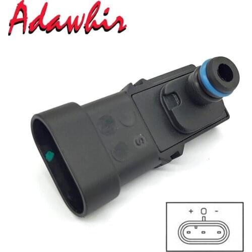 Map Sensor For RENAULT KANGOO CLIO ESPACE Fluence LAGUNA MASTER MEGANE Laguna Logan SCENIC TWINGO TRAFIC Wind 2508500QAA 5WK9881
