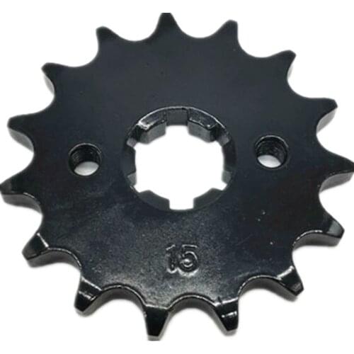 FOR YAMAHA XT225 XT 225 Motorcycle Accessories Front Tire Chain Pinion Gear 15T