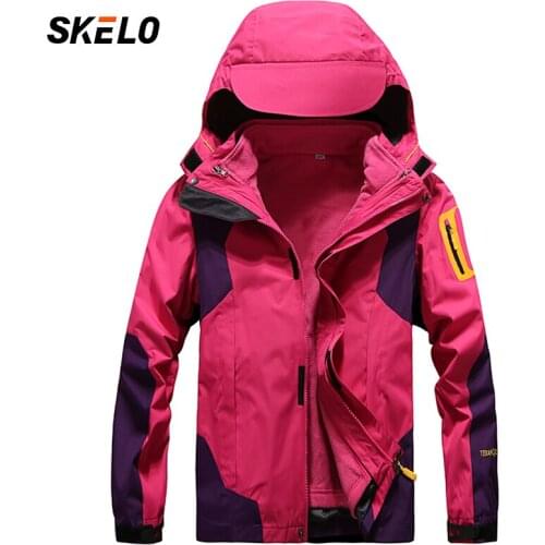 2021 Womens Waterproof Ski Jacket Warm Fleece Winter Snow Coat Mountain Ski-wear Hoodies Snowboarding Jacket Snow Clothes