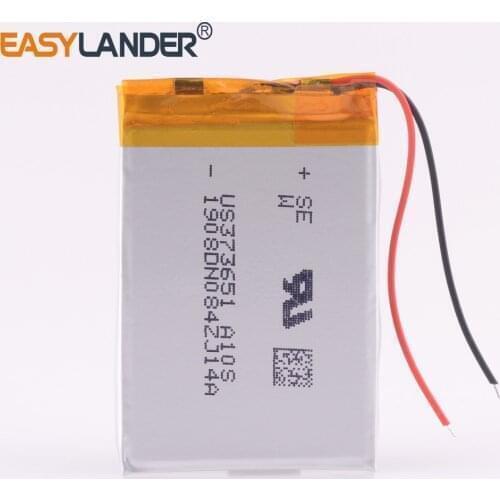 373651 3.7V 700mAh 403550 Lithium Polymer Li-Po li ion Rechargeable Battery cells For Mp3 MP4 MP5 GPS mobile bluetooth