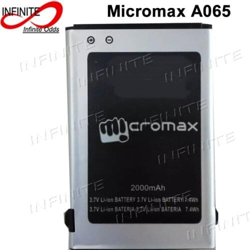 Micromax A065 Battery 2000mAh Mobile phone Accumulator