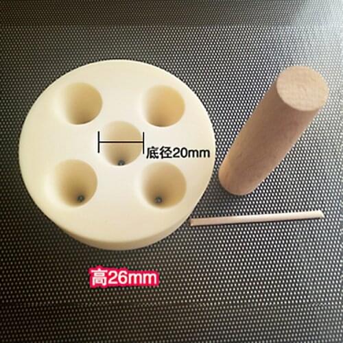 Min Homemade moxa cone roll maker mold moxa forming tool self made DIY velvet Ginger Salt Apparatus plate for body massage