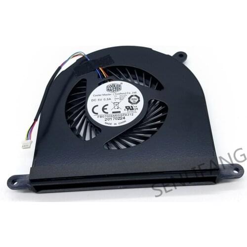 Genuine new for Cooler Master FB07006M05SPA312 DC 5V 0.5A 4-wire Server Cooler Fan