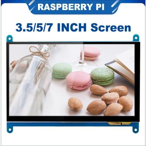 ITINIT R158 Raspberry Pi 4 Model 3B 3B+ Touch Screen 3.5/5/7 inch LCD Module Resistive/Capacitive Display Monitor Touch Panel