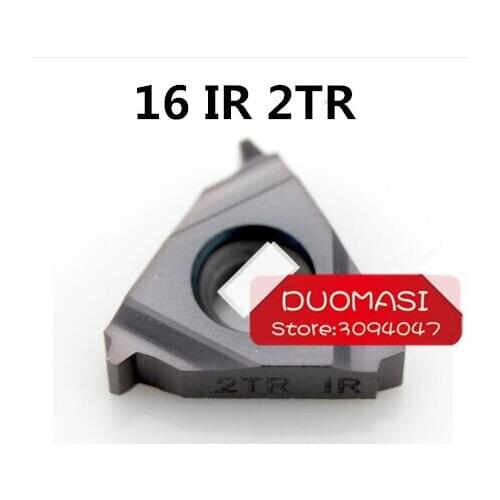 Free Shipping 16IR 2.0TR Internal Indexable Trapezoidal Threading Lathe Inserts for SNR Threaded Lathe Holder