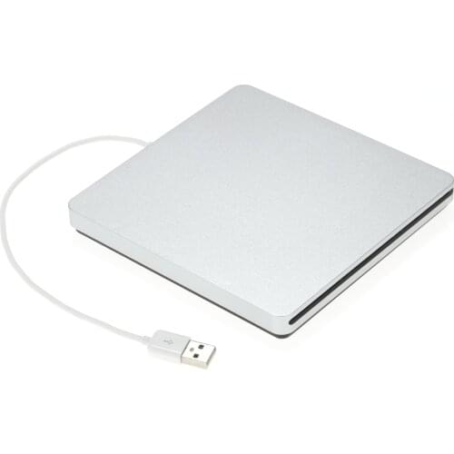 USB 2.0 Portable Ultra Slim External Slot-in CD DVD ROM Player Drive Writer Reader for iMac/MacBook/MacBook Air/Pro Laptop PC