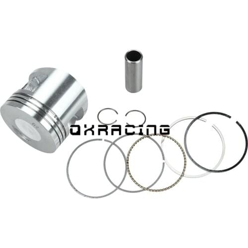 Lifan 140 140cc Motorcycle 55mm Piston 15mm Pin Piston Set For 1P55FMJ LF140 Horizontal Engines Dirt Pit Bike Parts