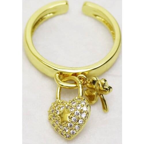 10Pcs Heart charms Jewelry rings Fashion jewelry ring rings accessories jewelrys for women Rings jewelry ring 8335