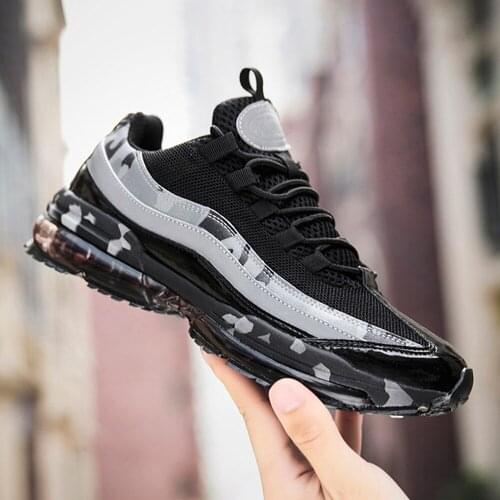 2021 new mens soft bottom sports shoes plus size sports shoes mens shoes lightweight wear-resistant non-slip breathable