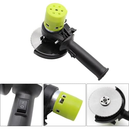 24V 90W High Power Electric Saw Household Mini Saw with 4-inch Circular Saw Blade Cutting Tool