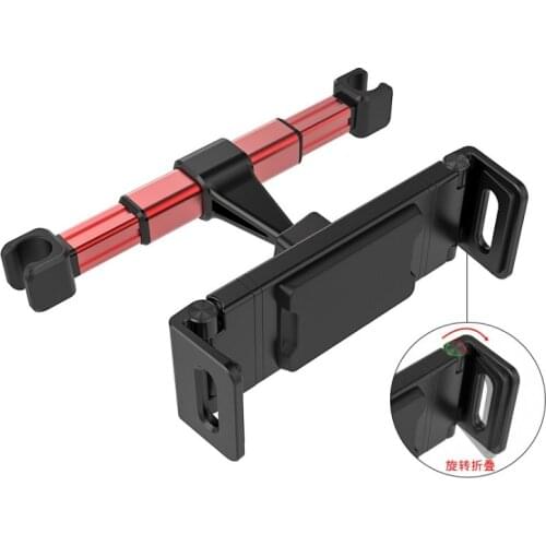 360 degree adjustable folding Premium Car Back Seat Headrest Mount Holder Stand For 4-11 Inch smart phone /Tablet/GPS/IPAD
