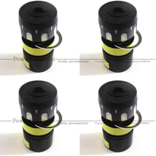 4pcs Microphone Cartridge Capsule for shure Beta58A Wireless Mic Supercardioid Dynamic Vocal Beta58, Mike Moving Coil