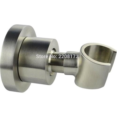 Promotions Luxury Shower Shower Head Bracket Holder Adjustable Wall Mount SUS304 Stainless Steel Brushed Nickel
