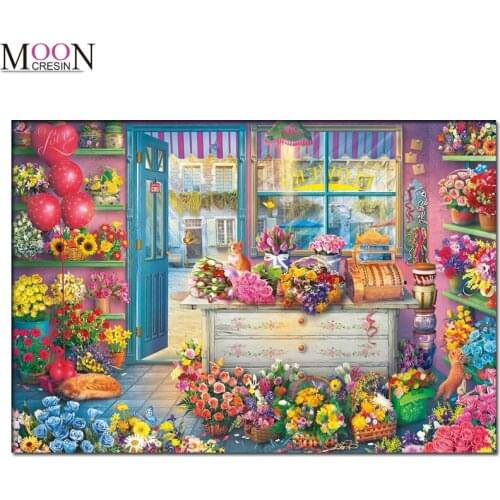 Diy Diamond Painting Many Flowers Embroidery Cross Stitch Mosaic Full Square Round Drill Rhinestones Home Decoration Needlework