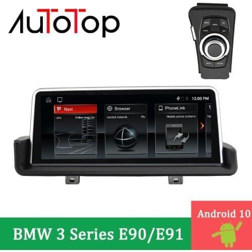 AUTOTOP BMW E90 Android LHR/RHD Car Multimedia Head Unit For BMW 3 Series E90 E91 E92 E93 2005-2012 Auto Radio GPS Navigation