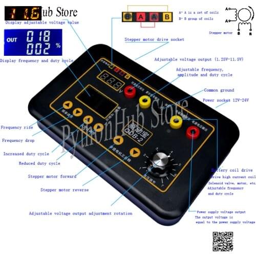 Automobile Ignition Coil Injector Solenoid Valve Idle Stepper Motor Instrument Motor Fault Detector Driver Auto Signal Generator