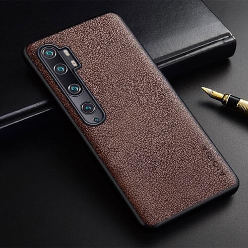 Case for Xiaomi Mi Note 10 Pro slim premium PU leather funda coque capa Business Style Case Cover for Xiaomi Mi Note 10 Lite