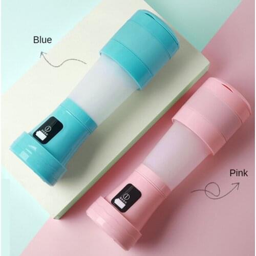 Juicers Electric Silicone Collapsible Retractable High Temperature Resistant USB Charging 450ml Portable Blender
