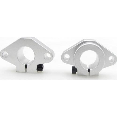 10PCS SHF8 8mm horizontal linear shaft support 8mm Linear Shaft Support XYZ Table CNC SHF Series