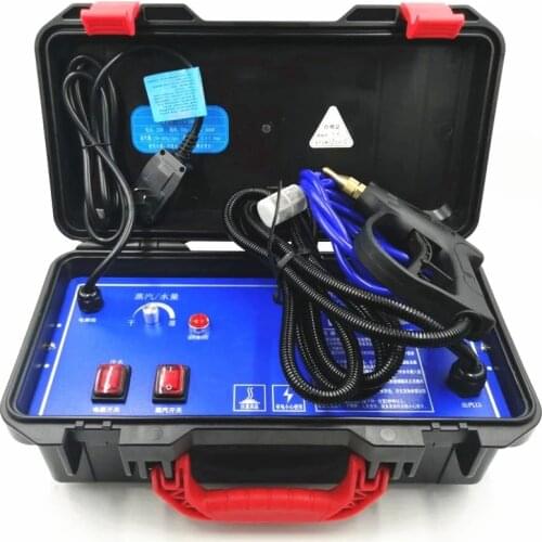 Steam Cleaner 3000W Household High Pressure Steam Washing Machine 110V/220V Commercial For Kitchen Hood Car Wash Mobile Cleaning