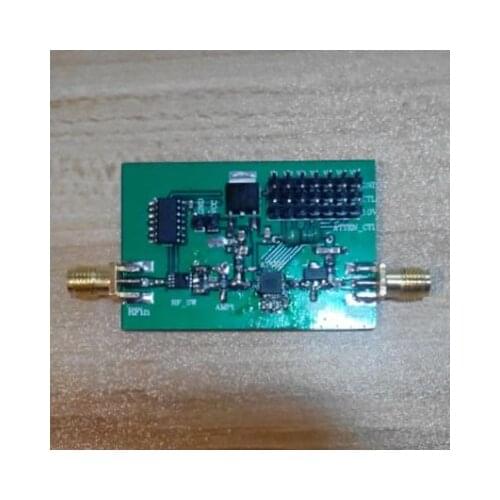Radio frequency programmable amplifier (0.1-1000MHz, gain 52dB)