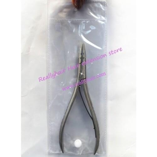 Two hole Stainless steel hair extension tongers Plier / Reduction&Remove Plier