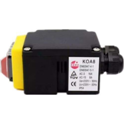 KOA8 230V 16(8)A IP54 Waterproof Electromagnetic Switches with Power Outage and Under-Voltage Protection
