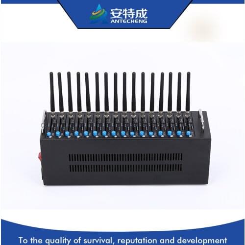 Good quality top sale Wavecom 16 port modem pool open at command usb gsm 16 port modem pool with wavecom Q2406B module