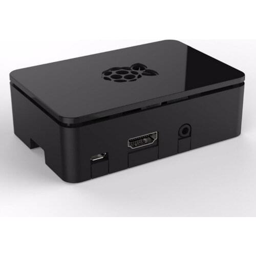 1PCS NEW Premium Raspberry Pi Case (Black) - Updated for Raspberry Pi 3, 2 & B