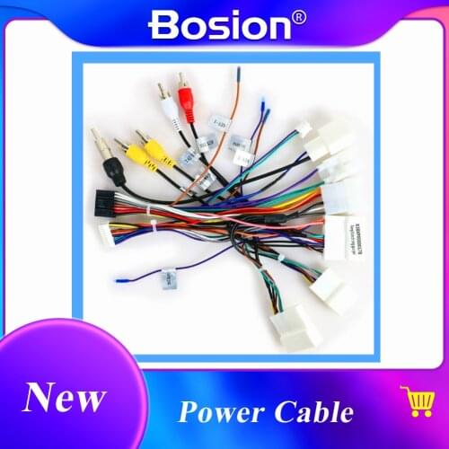 16Pin 1 SET Universal For Toyota Cars Female ISO Wiring Harness Car Radio Adaptor Connector Wire Plug and play 16PIN