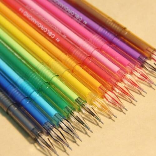 36 Pcs/lot Kawaii Pen School Office Supplies Stationery Small Fresh Candy Color Diamond Gel Pens Writing Set 0.38mm
