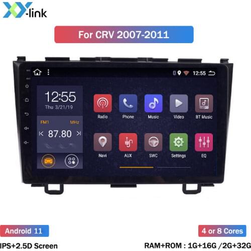 Android 8.1 car dvd multimedia player For Honda CRV CR-V 3 2007-2011 GPS navigation car radio video audio accessory no 2 din dvr