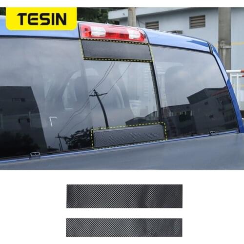 TESIN Car Stickers For Dodge Car Exterior Rear Windshield Window Decoration Stickers Accessories For Dodge RAM 1500 2011