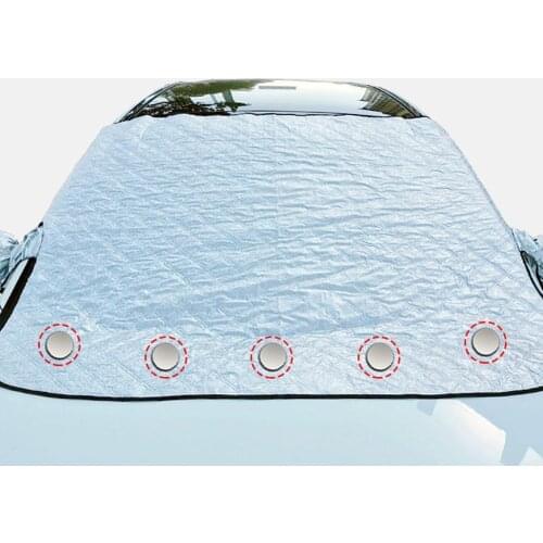 Car Cover Windshield Snow Cover Sunshade Oxford Cloth Outdoor Protection Cover Snowproof Dustproof Anti-Frost Car Product