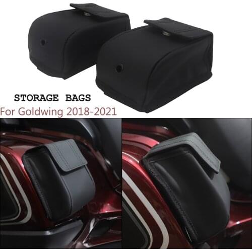 Gold Wing Motorcycle Trunk Luggage Cases Tool Bag Pouch Storage Bags Case For Honda Goldwing GL1500 GL1800 GL 1800 F6B 2018-2021
